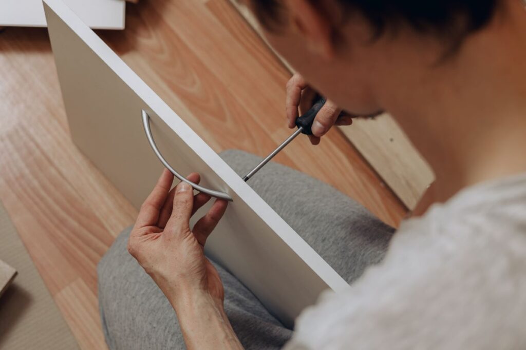 Laminate cabinet repair tape