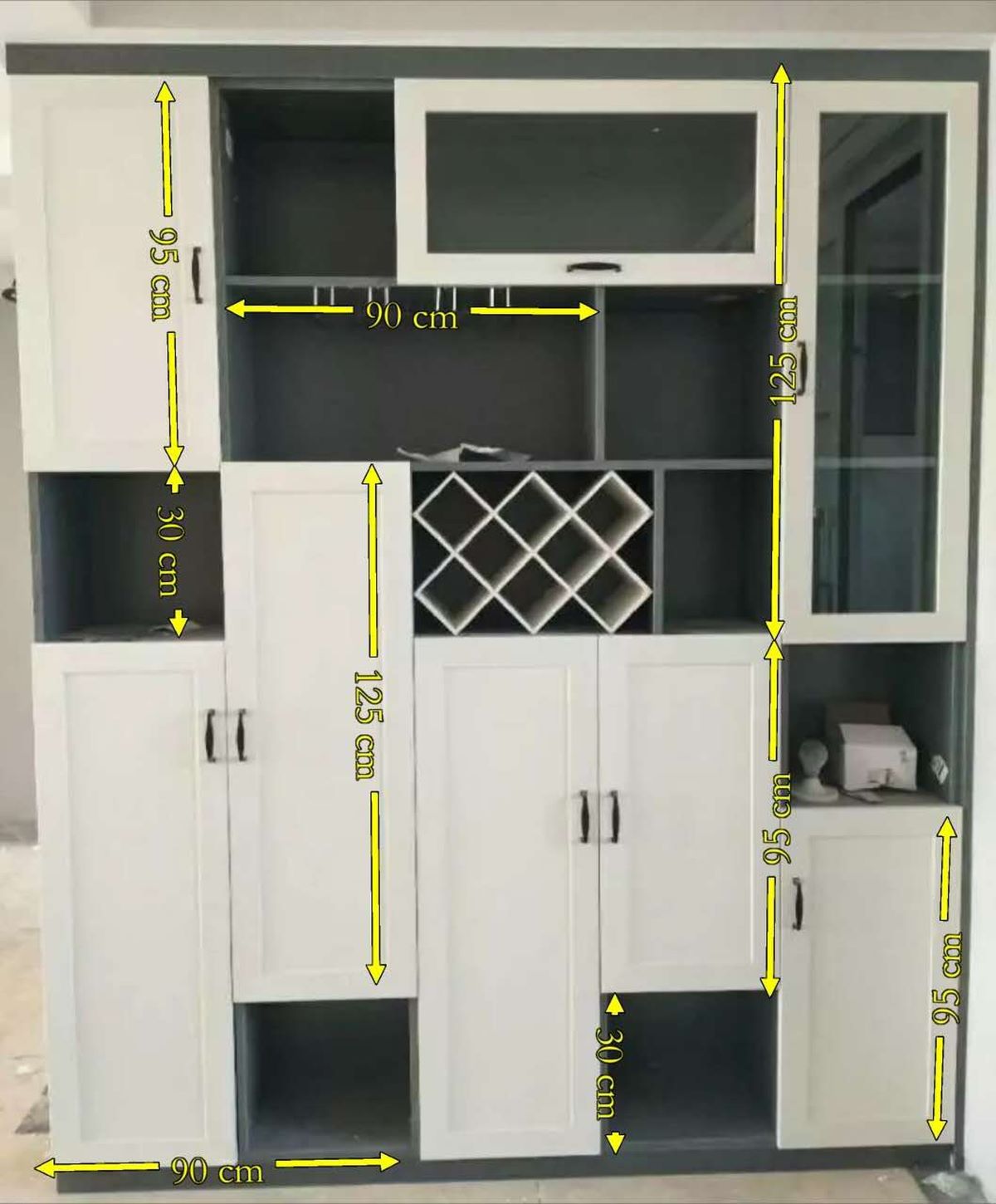 cabinet measurement guide in inches