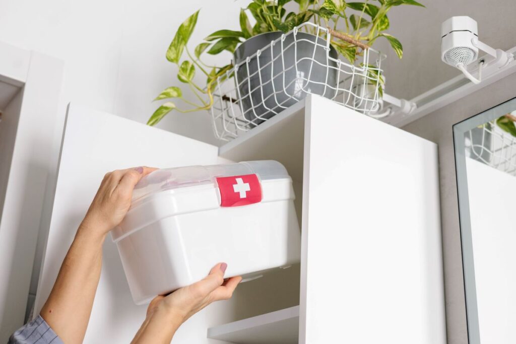 small cabinet for medicine