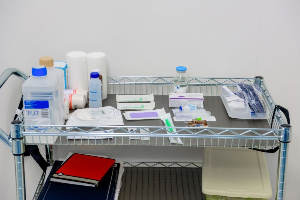 Medical supply storage Ideas