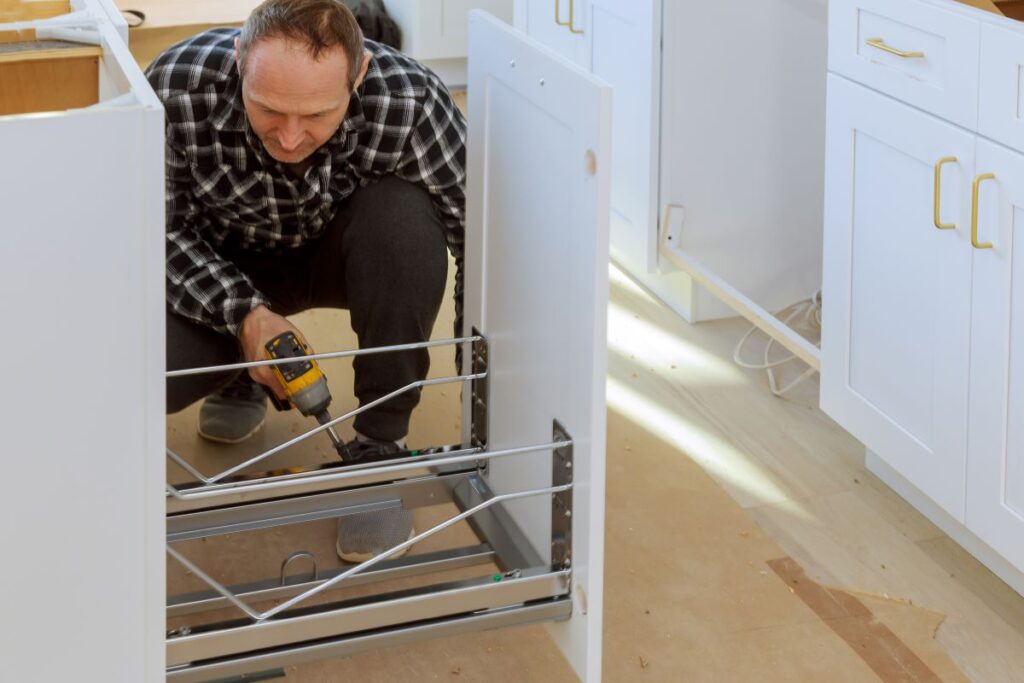 How to restore wooden kitchen cabinets
