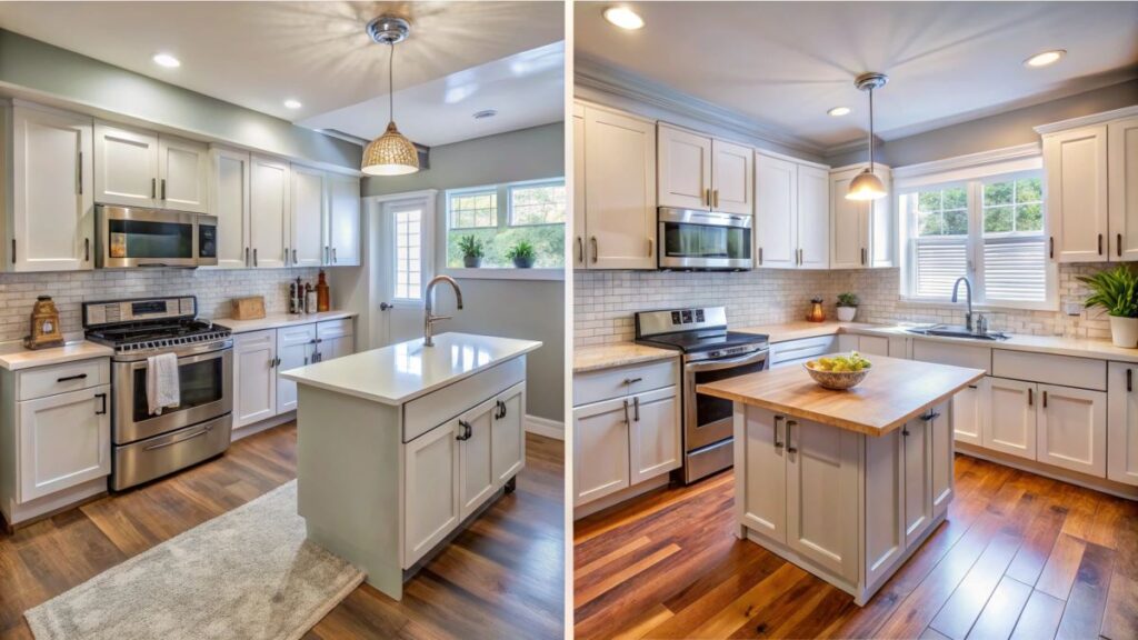 Best resurface cabinets before and after