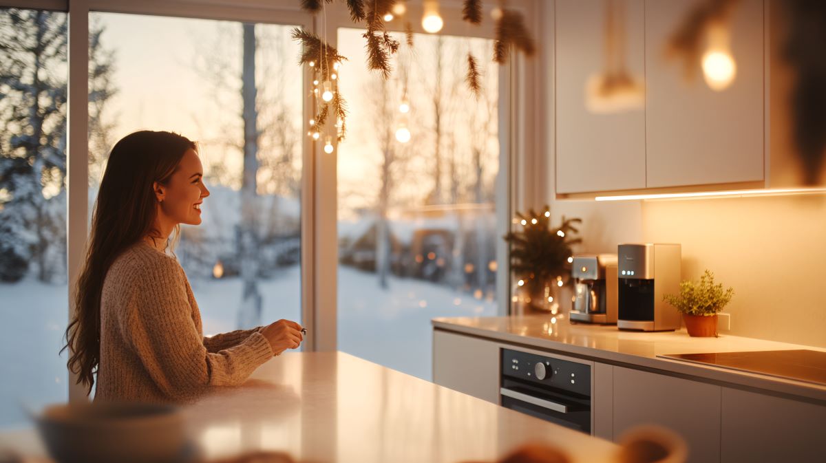 Why open cabinets when cold in winter
