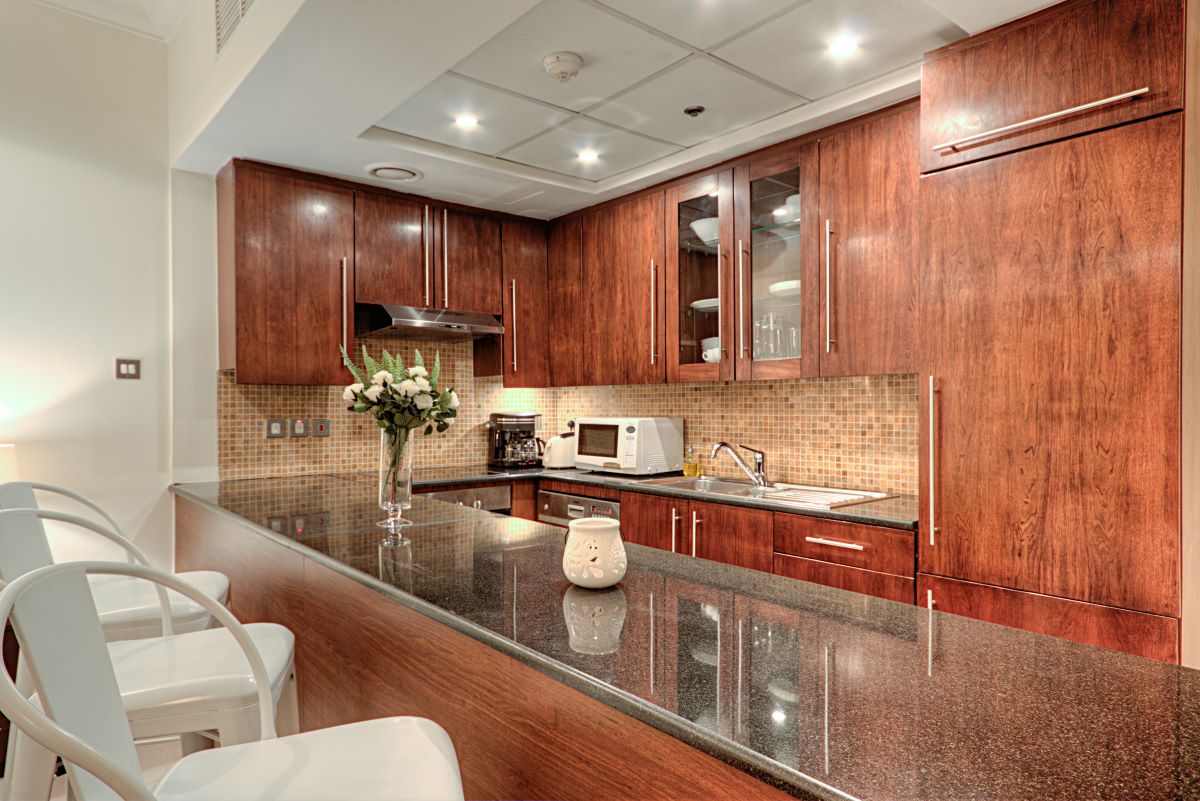 How to Update Brown Kitchen Cabinets: Step-by-Step Guide 2 brown kitchen cabinets modern