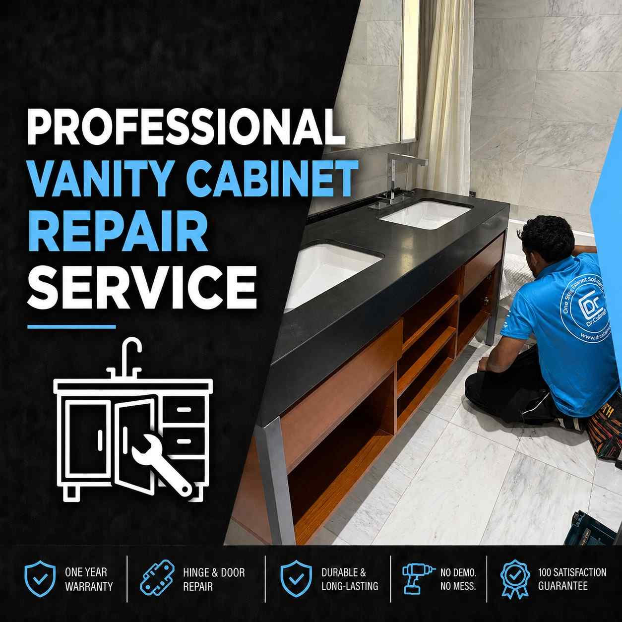 Services 36 VANITY CABINET REPAIR