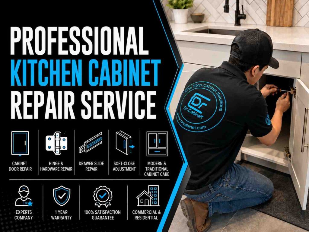 PROFESSIONAL KITCHEN CABINET REPAIR SERVICE