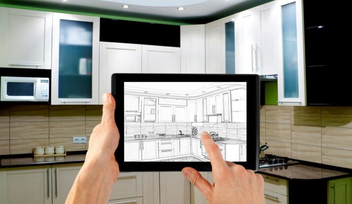 measure kitchen for cabinets