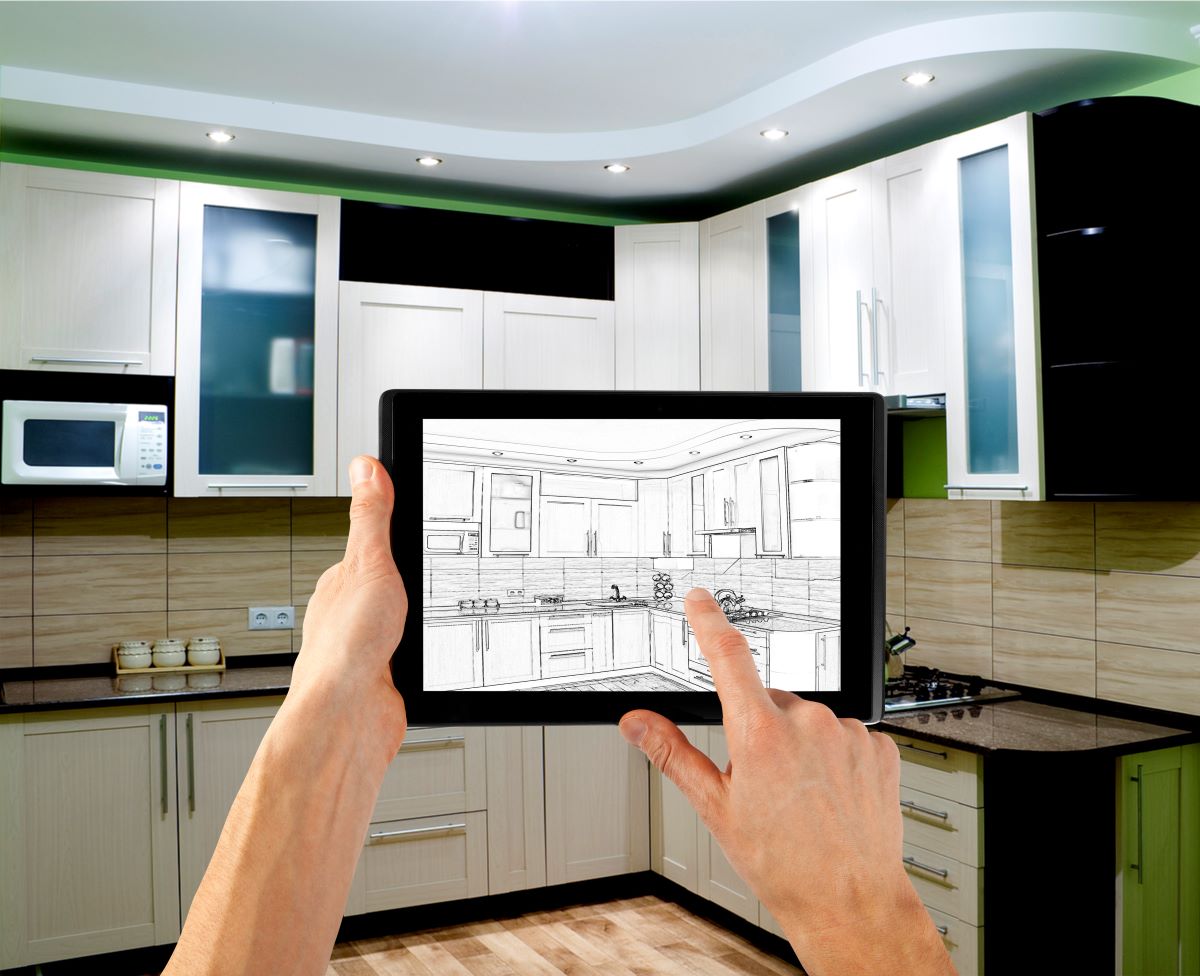 measure kitchen for cabinets