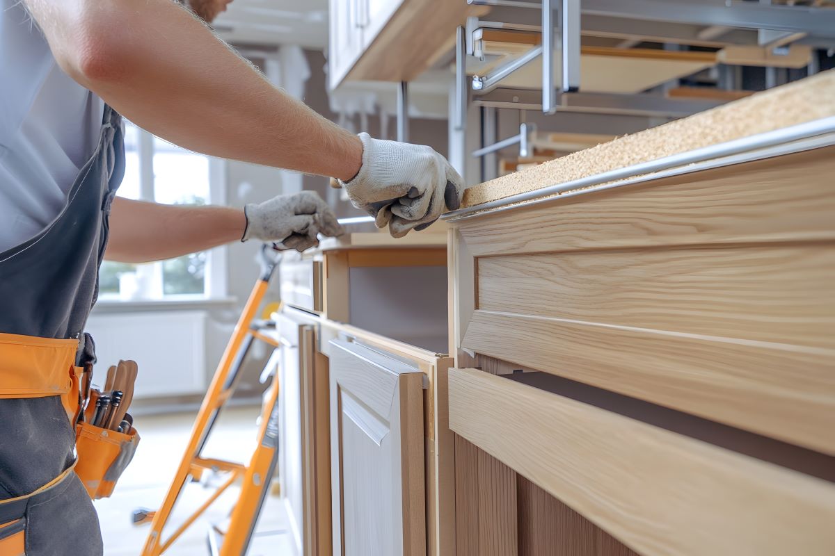 refacing wood cabinets