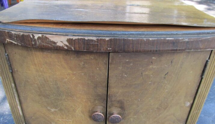 how to repair peeling wood veneer