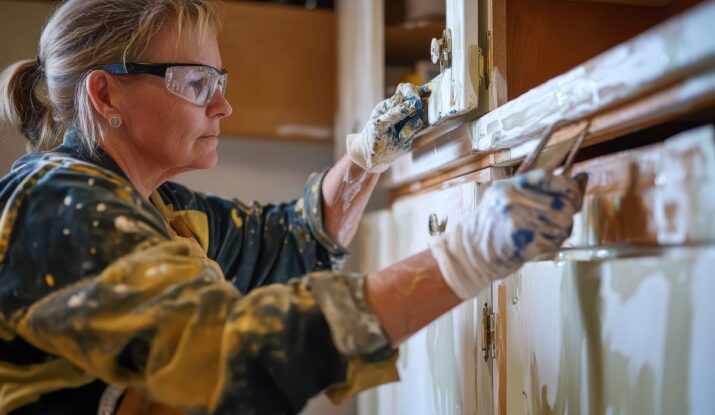 cabinet veneer peelin