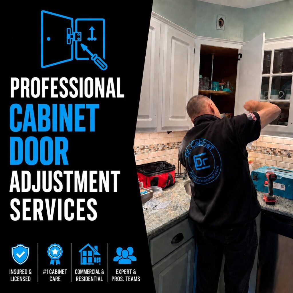 CABINET DOOR ADJUSTMENT