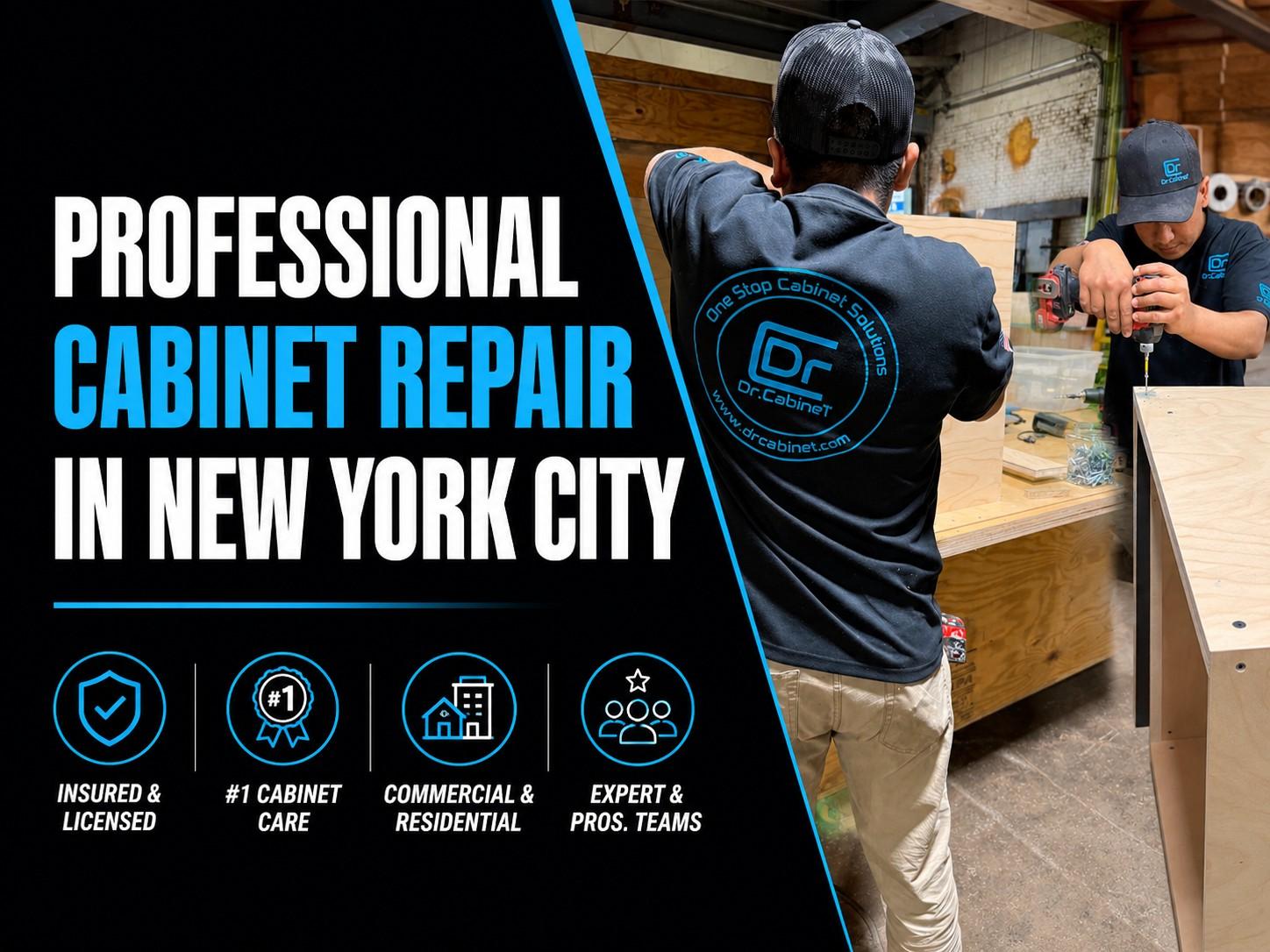 Services 1 CABINET REPAIR IN NEW YORK CITY