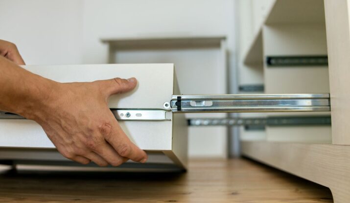 how to repair drawer slides