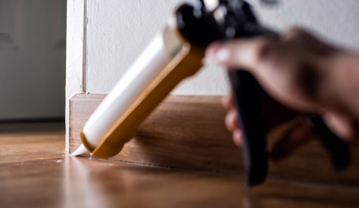 laminate floor gap filler