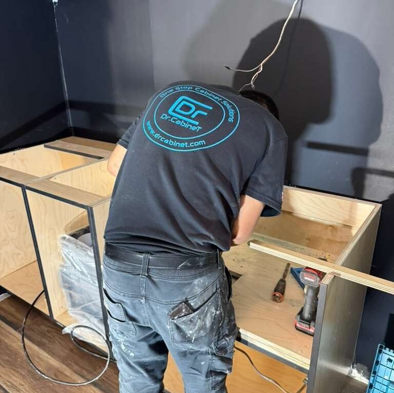 Kitchen cabinet project overview