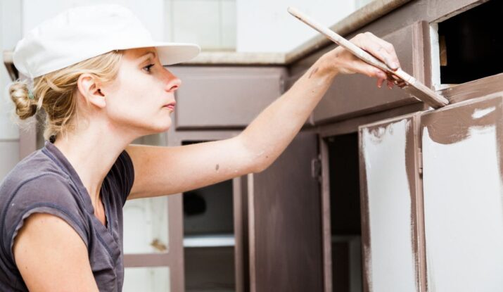 paint kitchen cabinets price