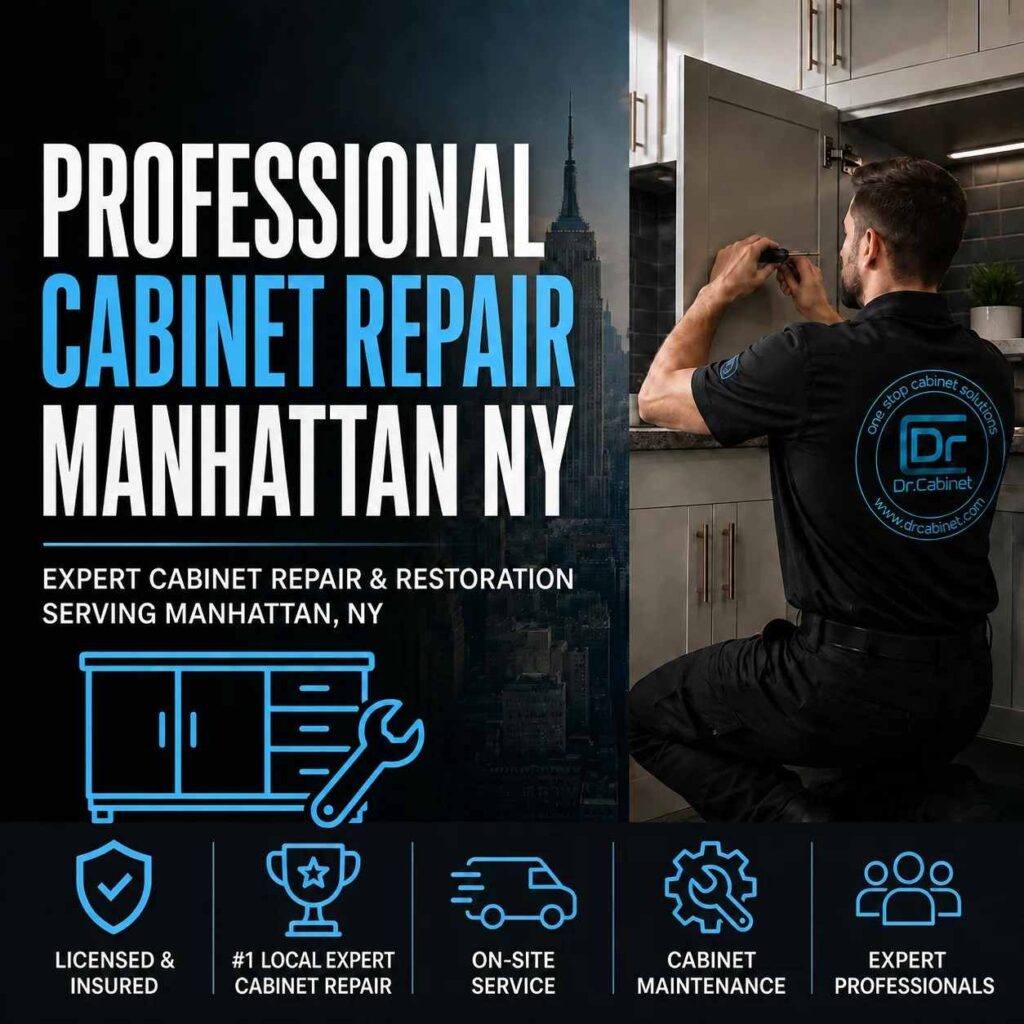Cabinet repair Manhattan NY